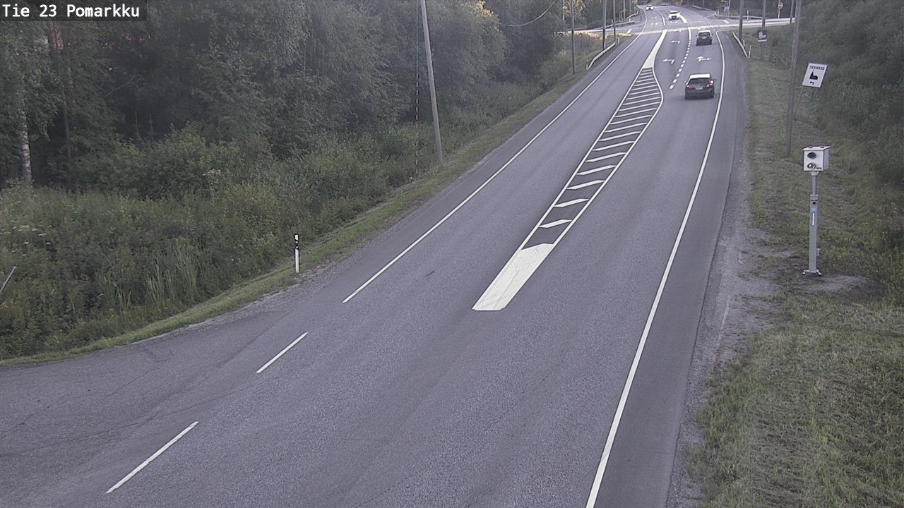 Kelikamerat Kuva Tie 23 Pomarkku, Pomarkku, Satakunta