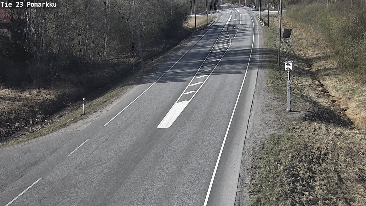 Kelikamerat Kuva Tie 23 Pomarkku, Pomarkku, Satakunta