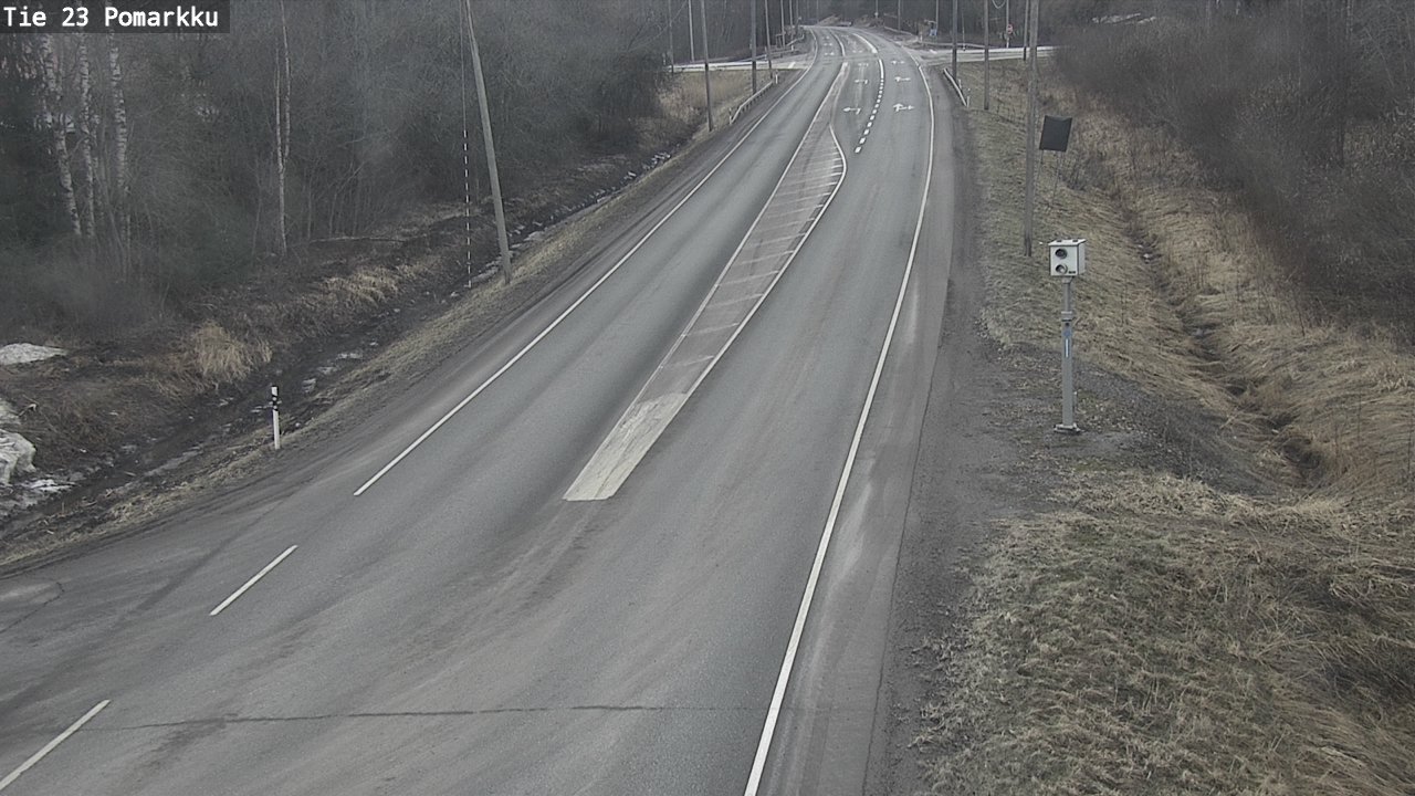 Weather Camera Image Road 23 Pomarkku, Pomarkku, Satakunta