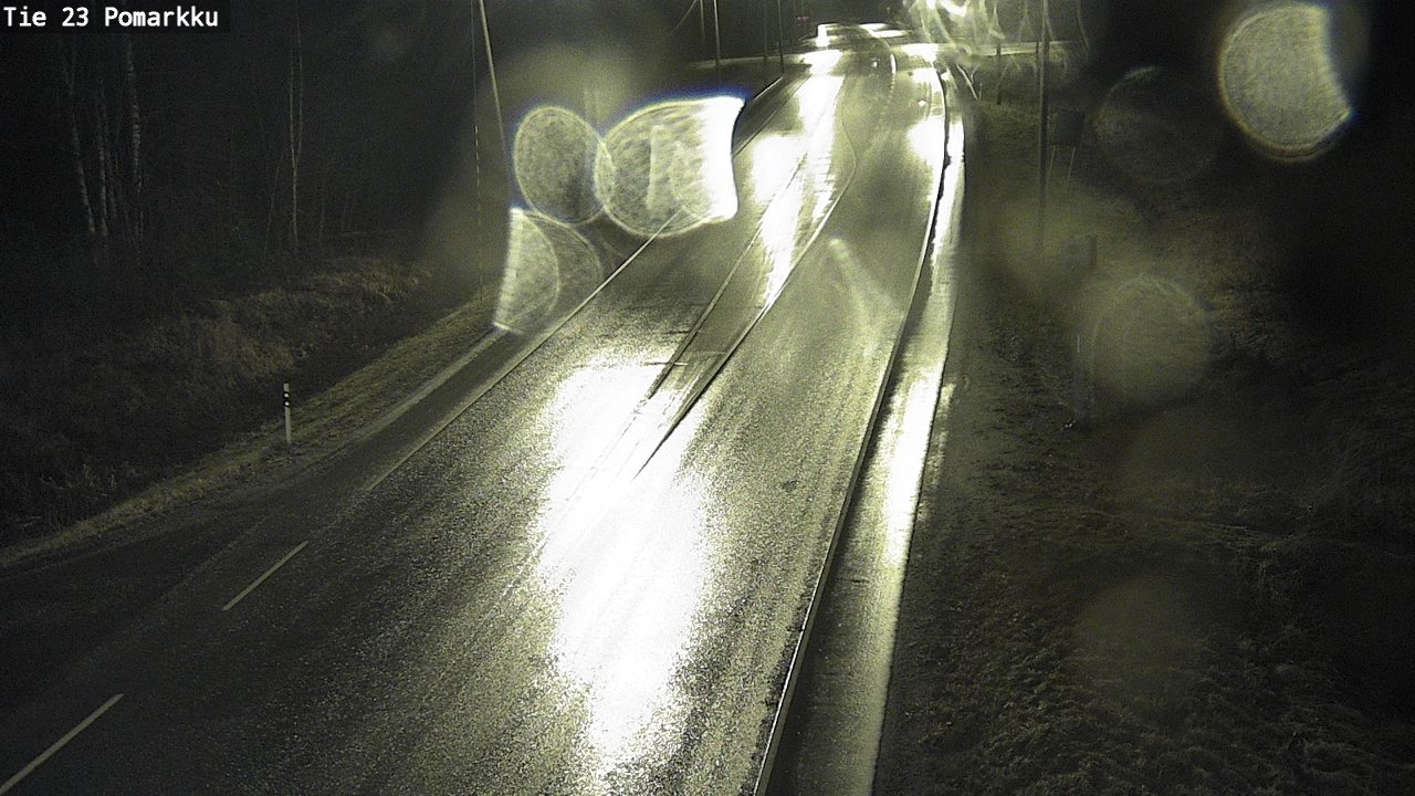 Weather Camera Image Road 23 Pomarkku, Pomarkku, Satakunta