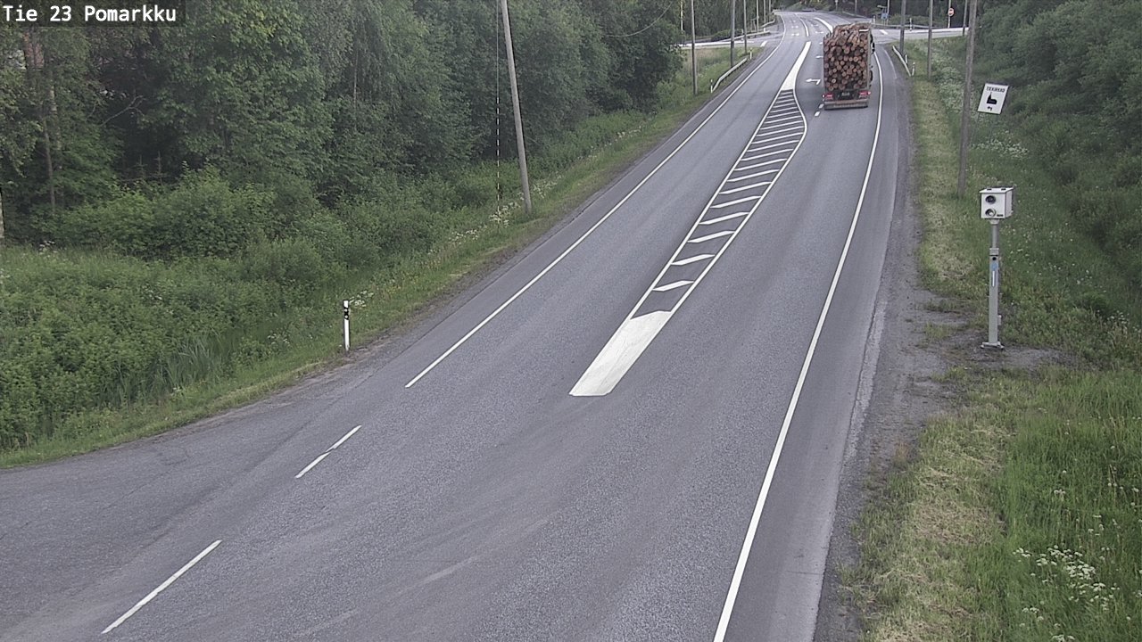 Kelikamerat Kuva Tie 23 Pomarkku, Pomarkku, Satakunta