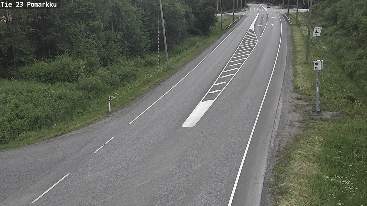 Kelikamerat Kuva Tie 23 Pomarkku, Pomarkku, Satakunta