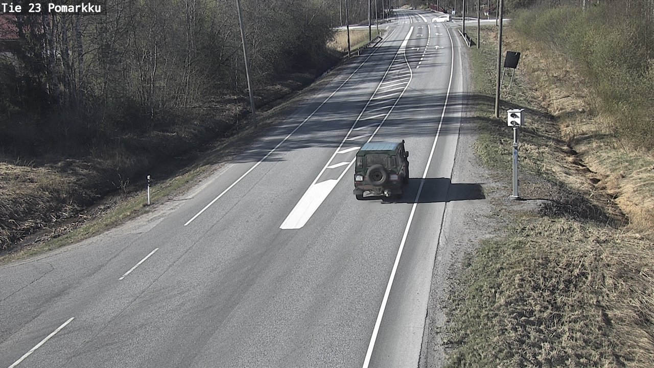 Kelikamerat Kuva Tie 23 Pomarkku, Pomarkku, Satakunta