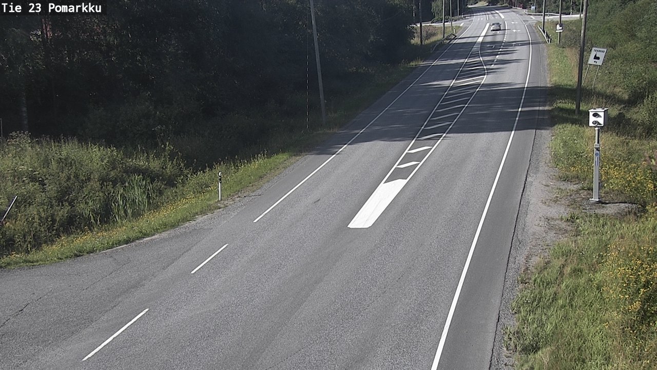 Kelikamerat Kuva Tie 23 Pomarkku, Pomarkku, Satakunta