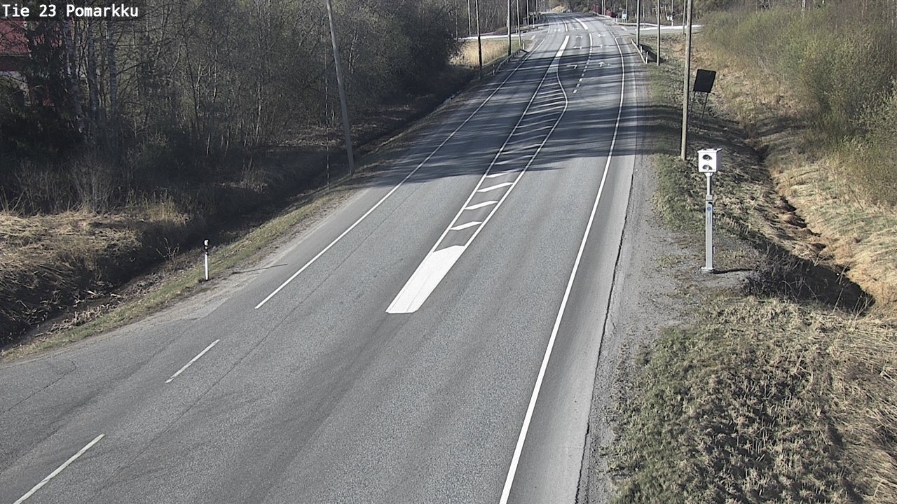 Kelikamerat Kuva Tie 23 Pomarkku, Pomarkku, Satakunta