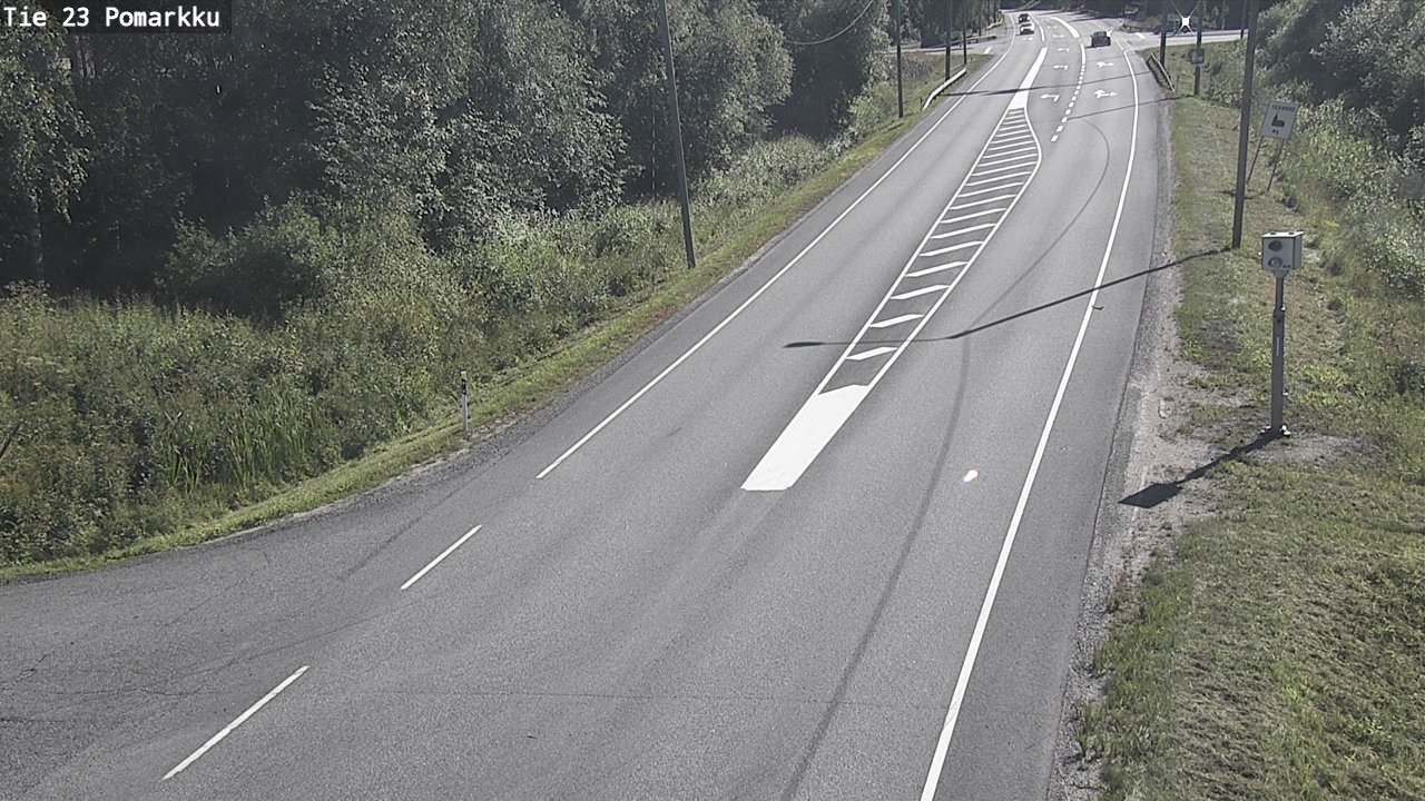 Kelikamerat Kuva Tie 23 Pomarkku, Pomarkku, Satakunta