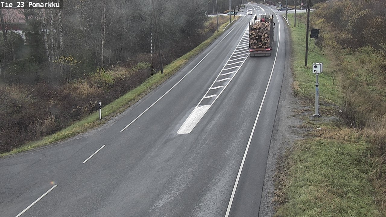 Kelikamerat Kuva Tie 23 Pomarkku, Pomarkku, Satakunta