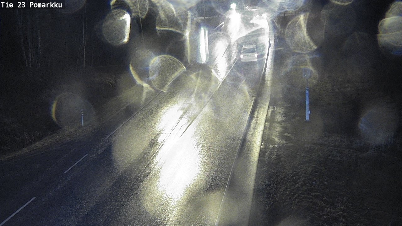 Weather Camera Image Road 23 Pomarkku, Pomarkku, Satakunta