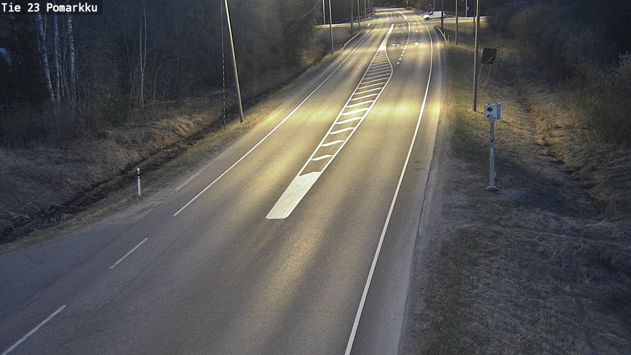 Weather Camera Image Väg 23 Påmark, Pomarkku, Satakunta