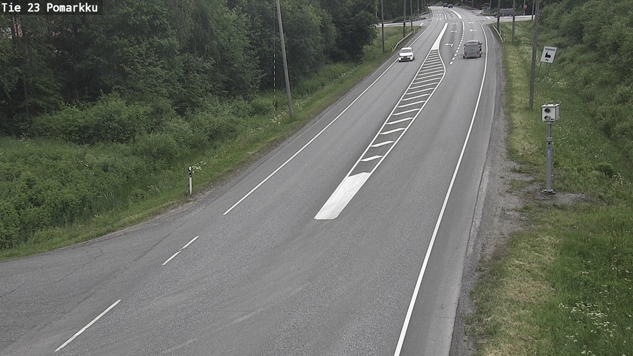 Kelikamerat Kuva Tie 23 Pomarkku, Pomarkku, Satakunta