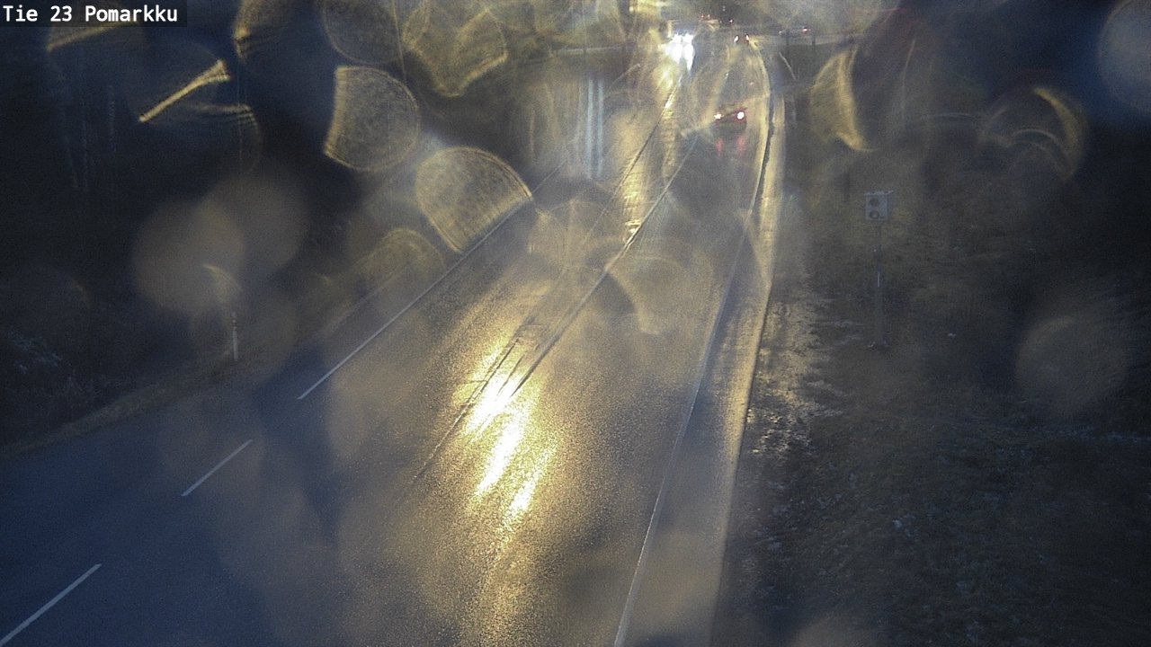 Weather Camera Image Road 23 Pomarkku, Pomarkku, Satakunta