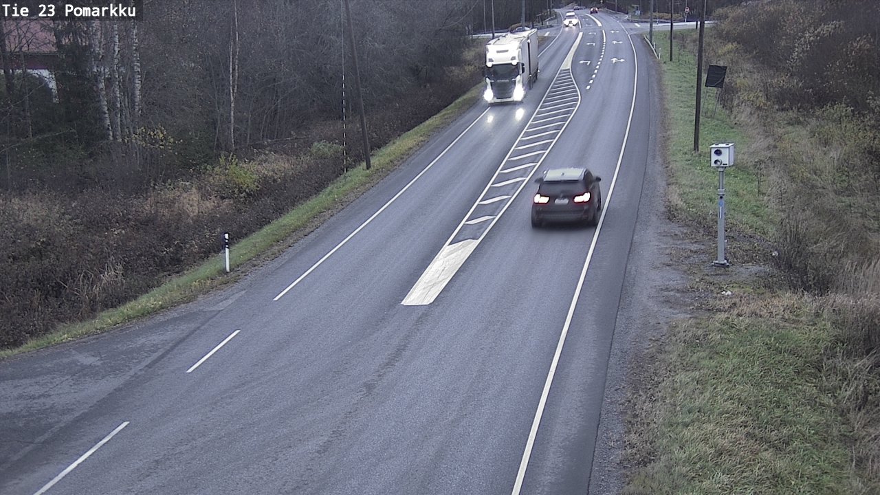 Kelikamerat Kuva Tie 23 Pomarkku, Pomarkku, Satakunta