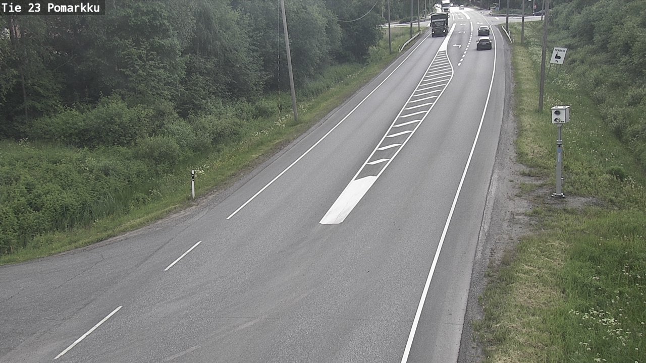 Kelikamerat Kuva Tie 23 Pomarkku, Pomarkku, Satakunta