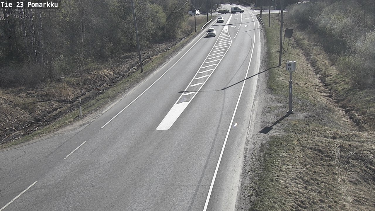 Kelikamerat Kuva Tie 23 Pomarkku, Pomarkku, Satakunta