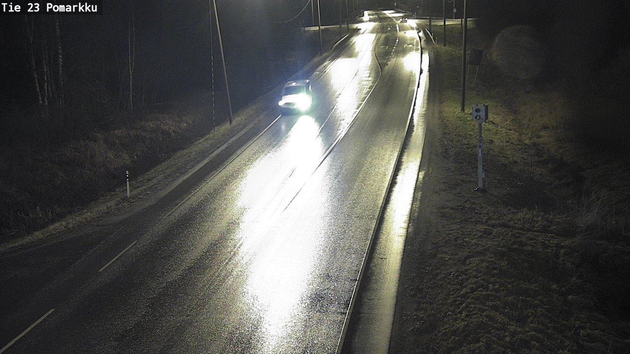 Weather Camera Image Road 23 Pomarkku, Pomarkku, Satakunta