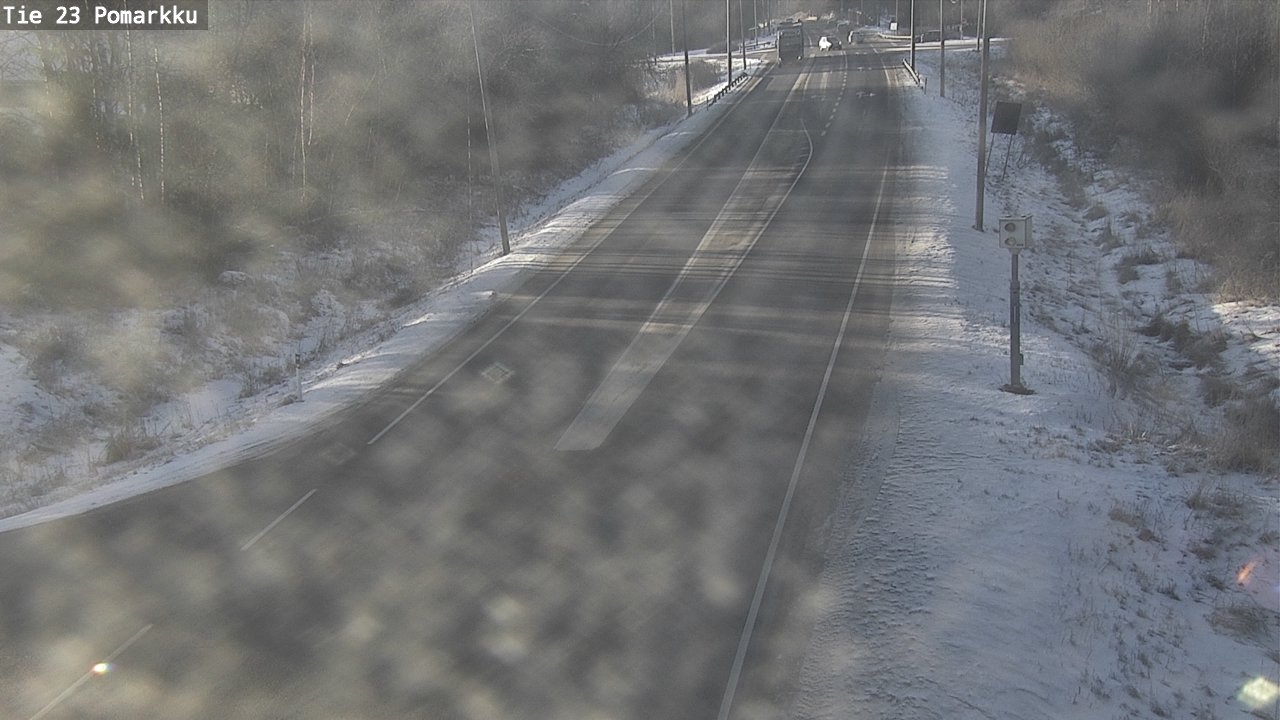 Weather Camera Image Road 23 Pomarkku, Pomarkku, Satakunta