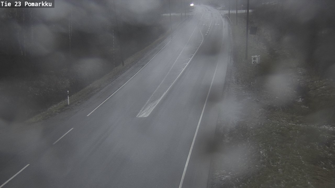 Weather Camera Image Road 23 Pomarkku, Pomarkku, Satakunta