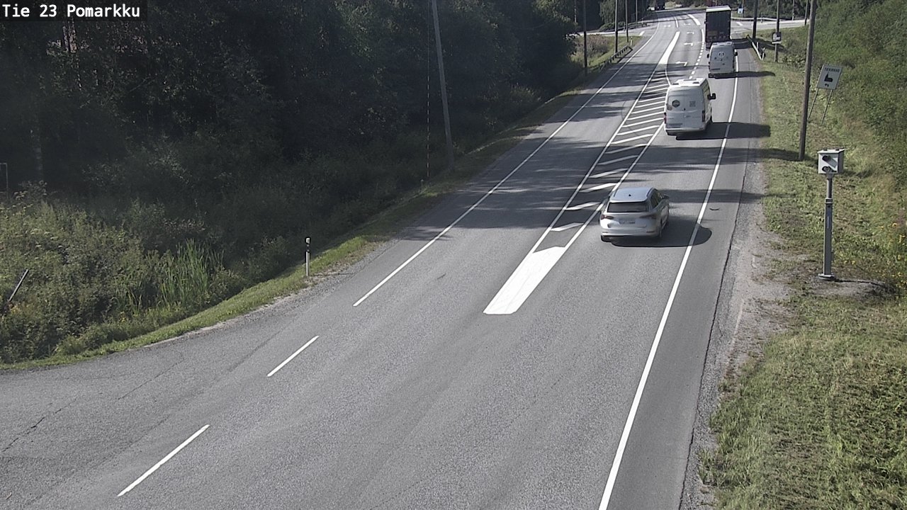 Kelikamerat Kuva Tie 23 Pomarkku, Pomarkku, Satakunta