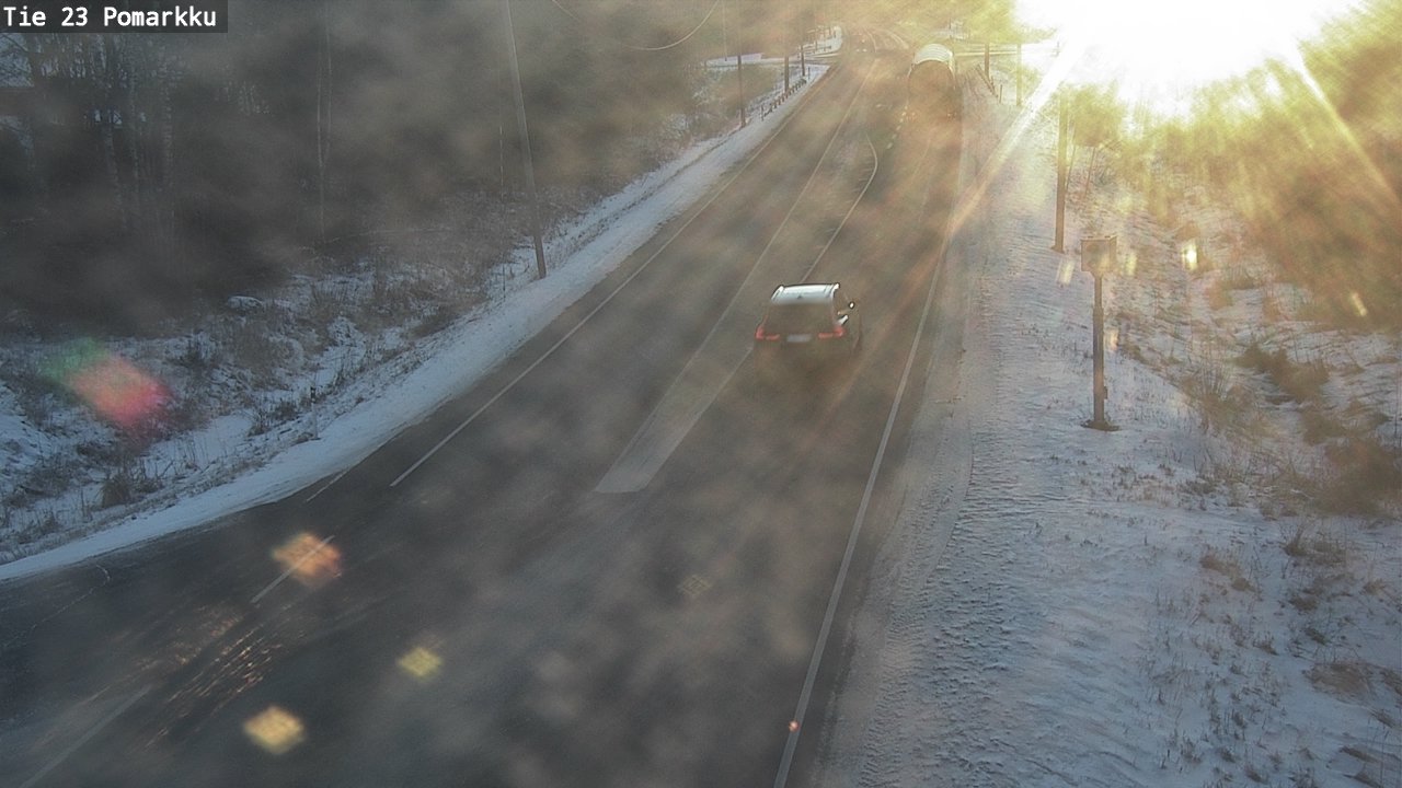 Kelikamerat Kuva Tie 23 Pomarkku, Pomarkku, Satakunta