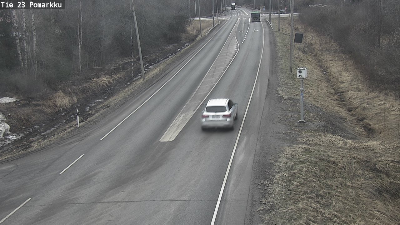 Weather Camera Image Road 23 Pomarkku, Pomarkku, Satakunta