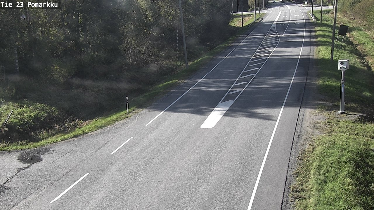 Weather Camera Image Väg 23 Påmark, Pomarkku, Satakunta