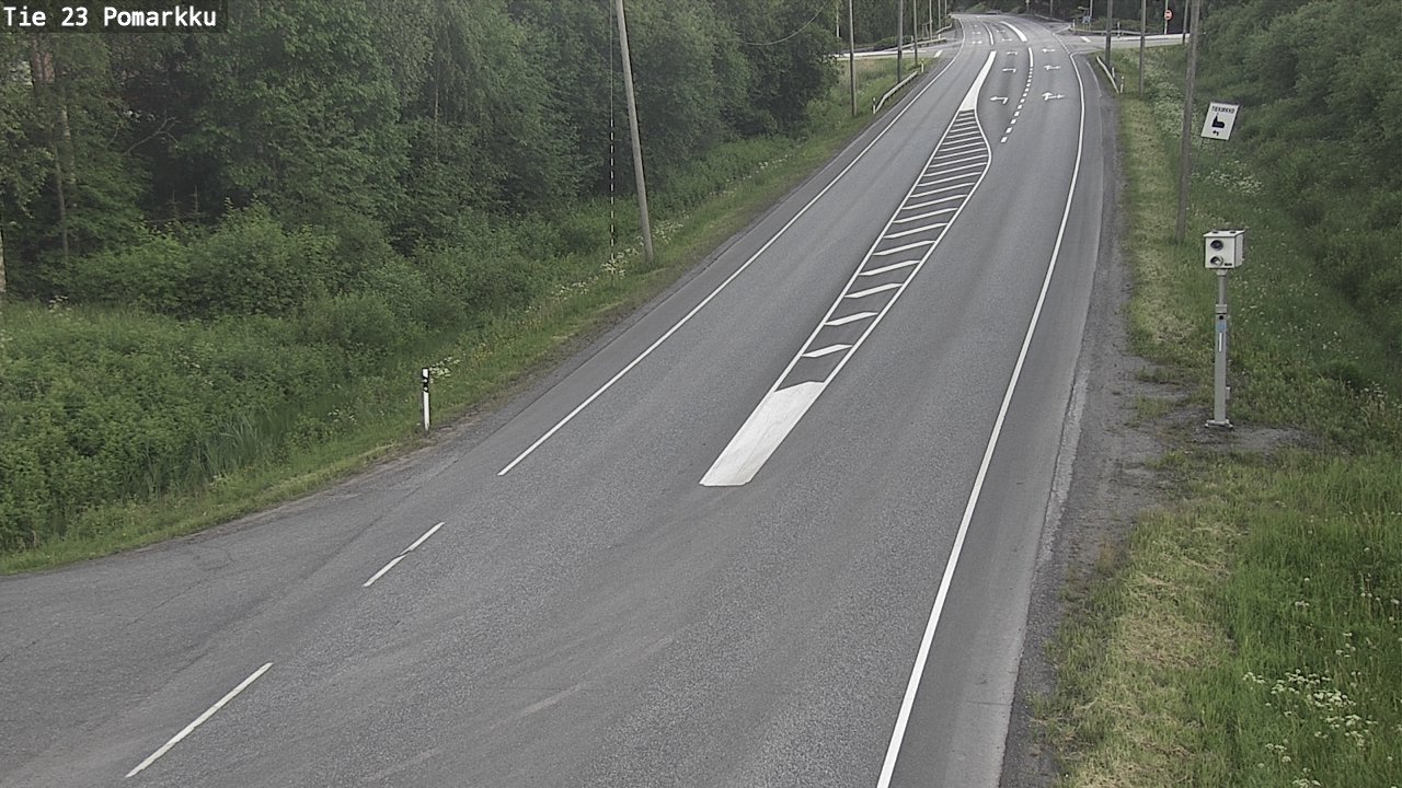 Kelikamerat Kuva Tie 23 Pomarkku, Pomarkku, Satakunta