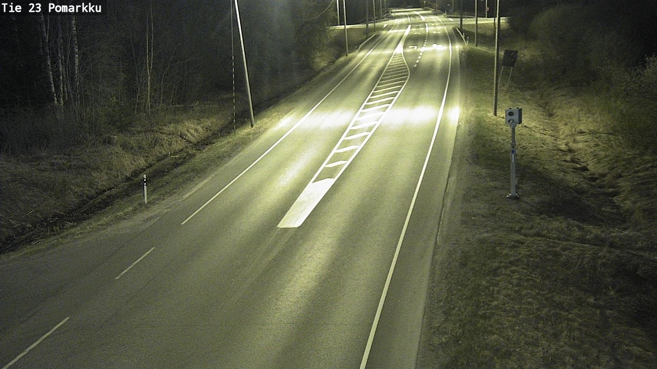 Weather Camera Image Väg 23 Påmark, Pomarkku, Satakunta