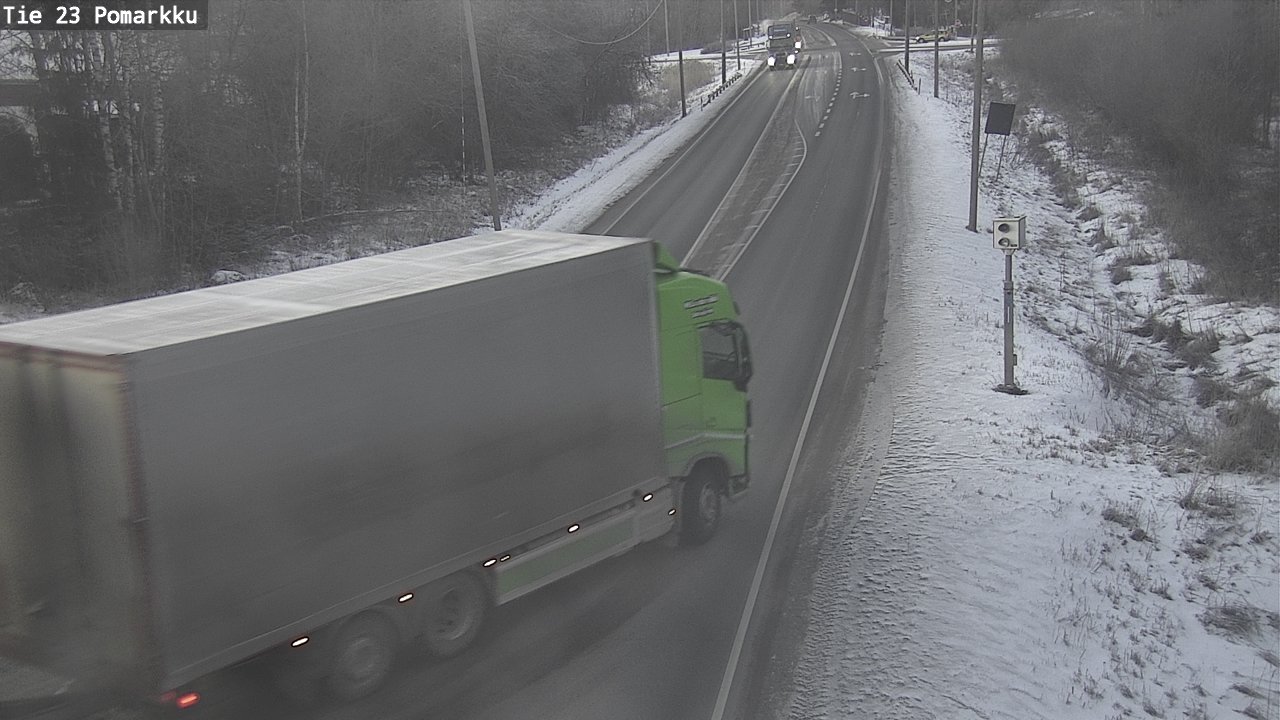 Kelikamerat Kuva Tie 23 Pomarkku, Pomarkku, Satakunta