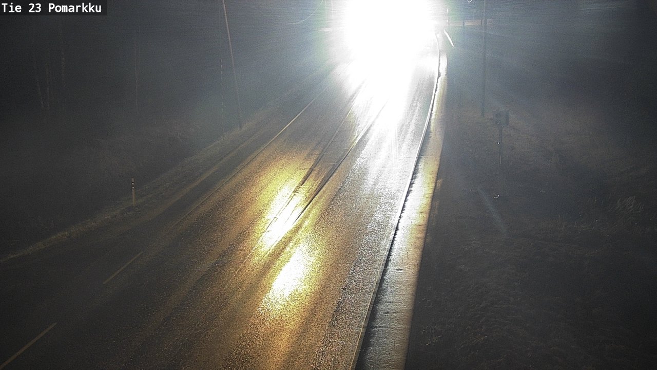 Weather Camera Image Road 23 Pomarkku, Pomarkku, Satakunta