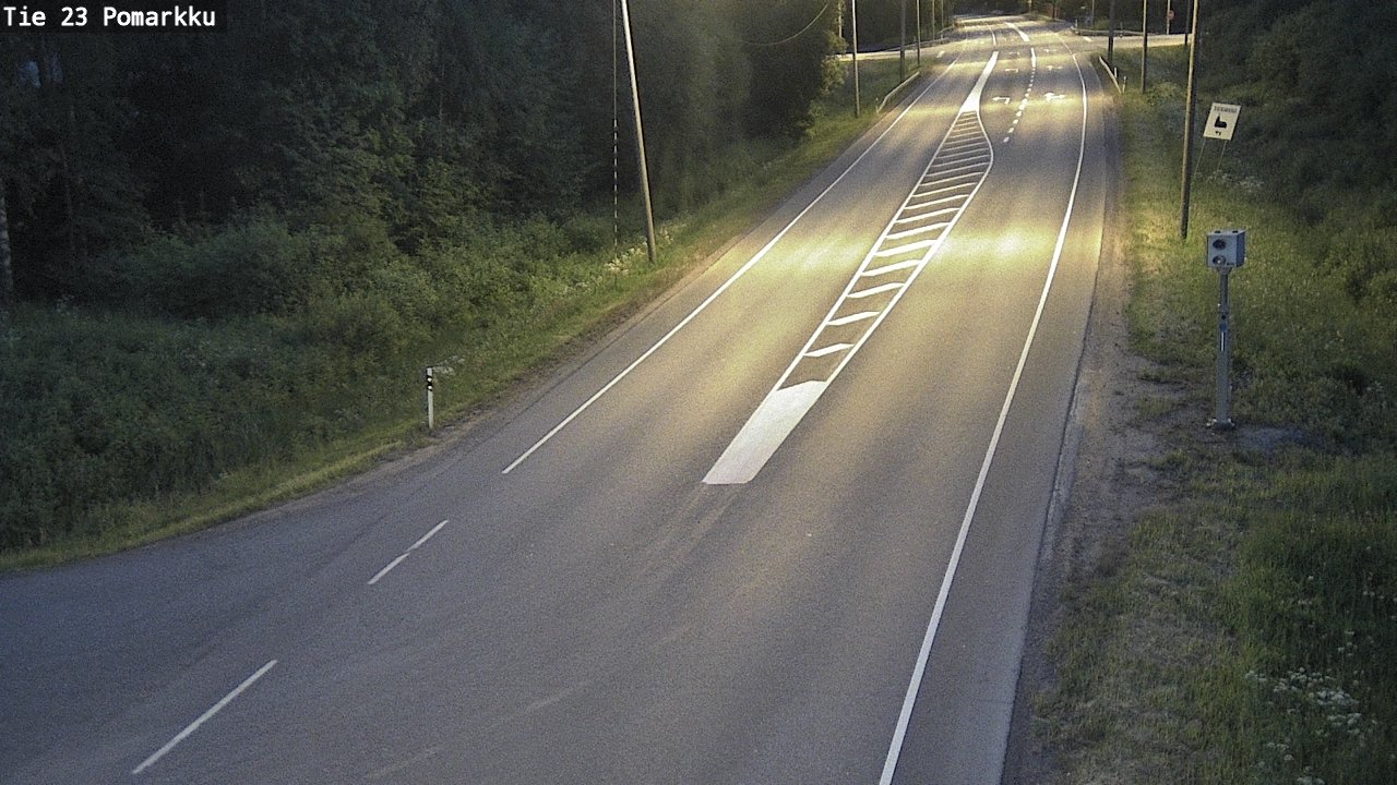 Kelikamerat Kuva Tie 23 Pomarkku, Pomarkku, Satakunta