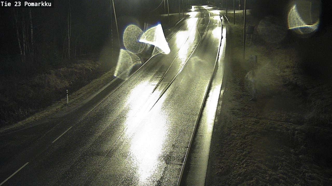 Weather Camera Image Road 23 Pomarkku, Pomarkku, Satakunta