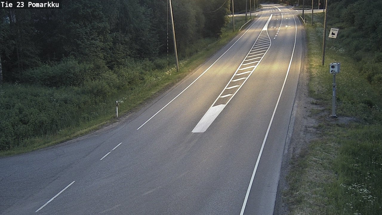 Kelikamerat Kuva Tie 23 Pomarkku, Pomarkku, Satakunta