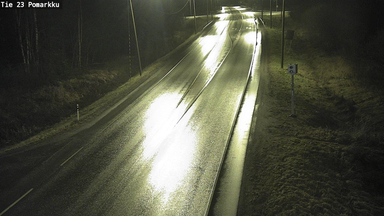 Weather Camera Image Road 23 Pomarkku, Pomarkku, Satakunta