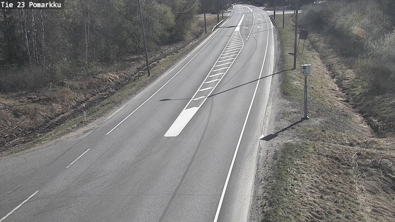 Kelikamerat Kuva Tie 23 Pomarkku, Pomarkku, Satakunta