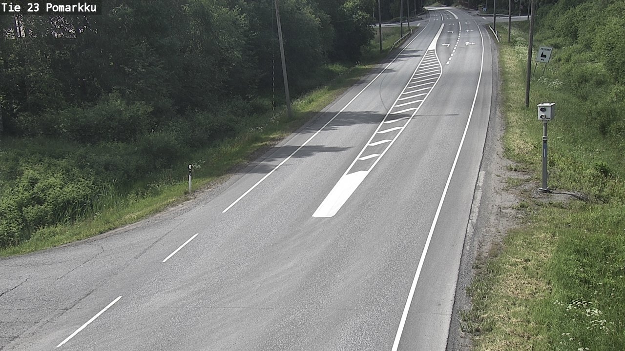 Kelikamerat Kuva Tie 23 Pomarkku, Pomarkku, Satakunta