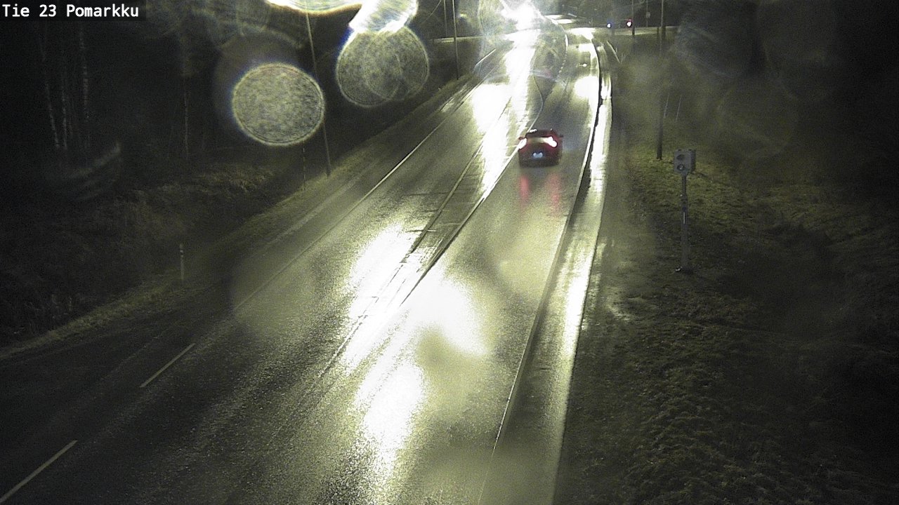 Weather Camera Image Road 23 Pomarkku, Pomarkku, Satakunta