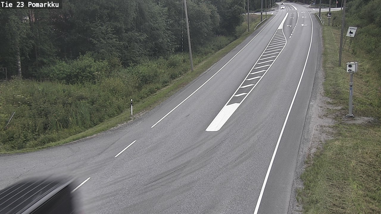 Weather Camera Image Road 23 Pomarkku, Pomarkku, Satakunta