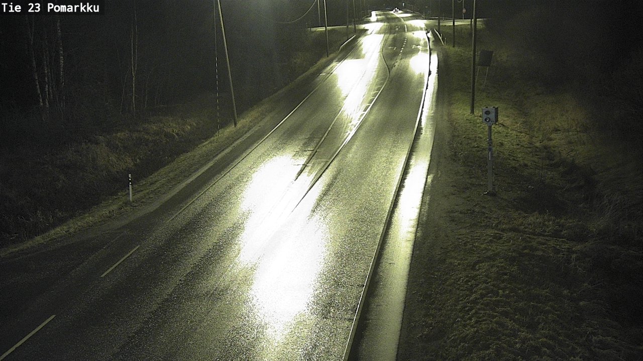 Weather Camera Image Road 23 Pomarkku, Pomarkku, Satakunta