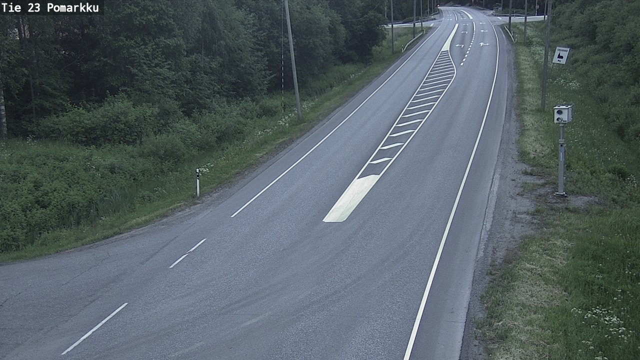 Kelikamerat Kuva Tie 23 Pomarkku, Pomarkku, Satakunta