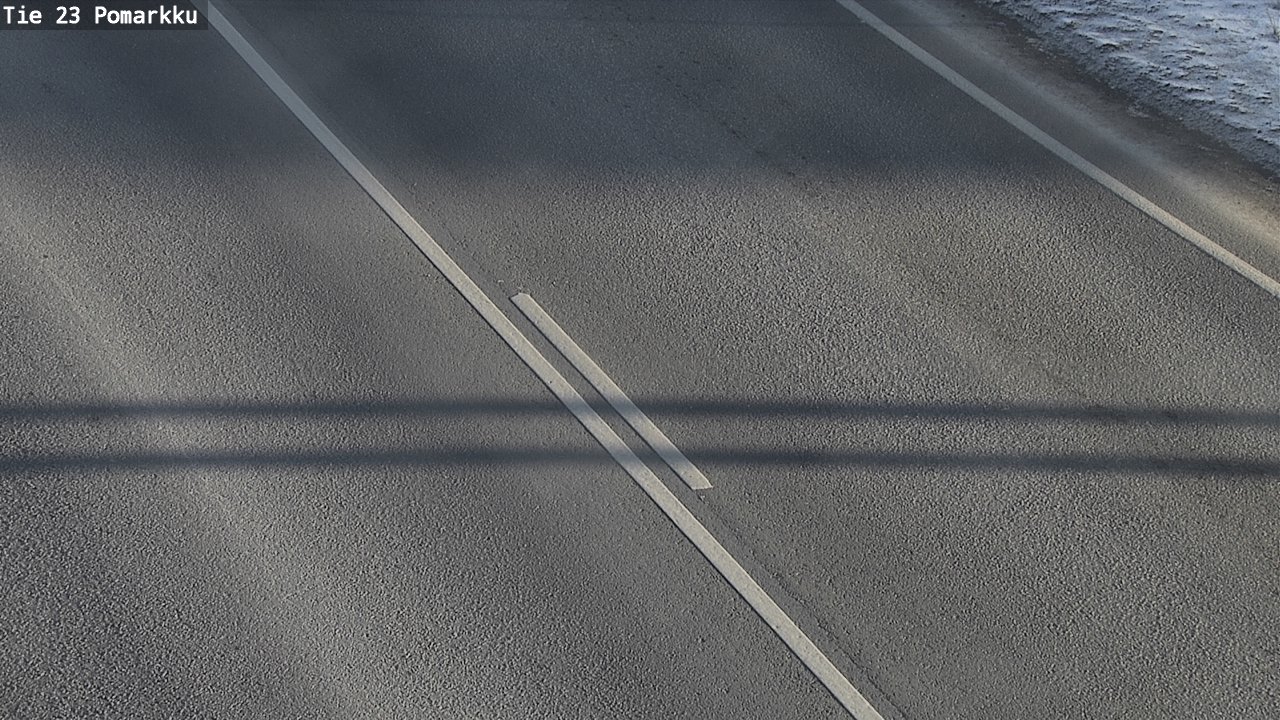 Weather Camera Image Road 23 Pomarkku, Pomarkku, Satakunta