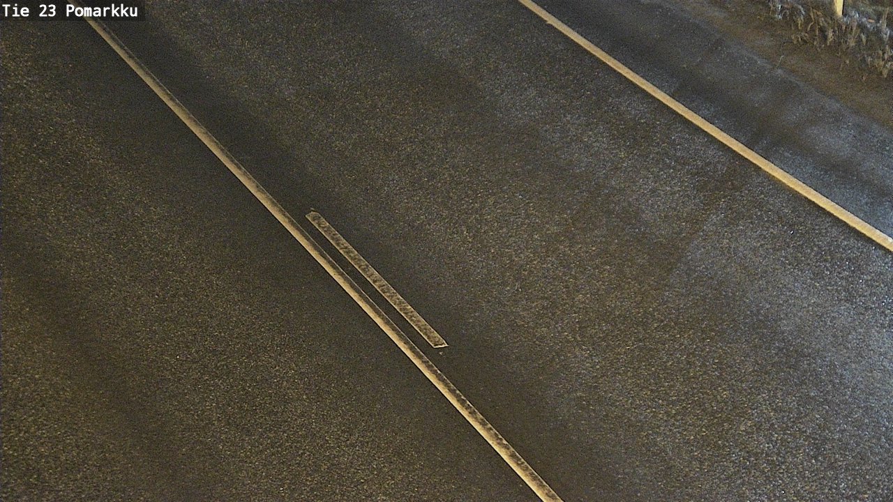 Weather Camera Image Väg 23 Påmark, Pomarkku, Satakunta