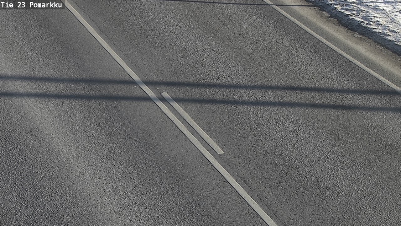 Weather Camera Image Road 23 Pomarkku, Pomarkku, Satakunta