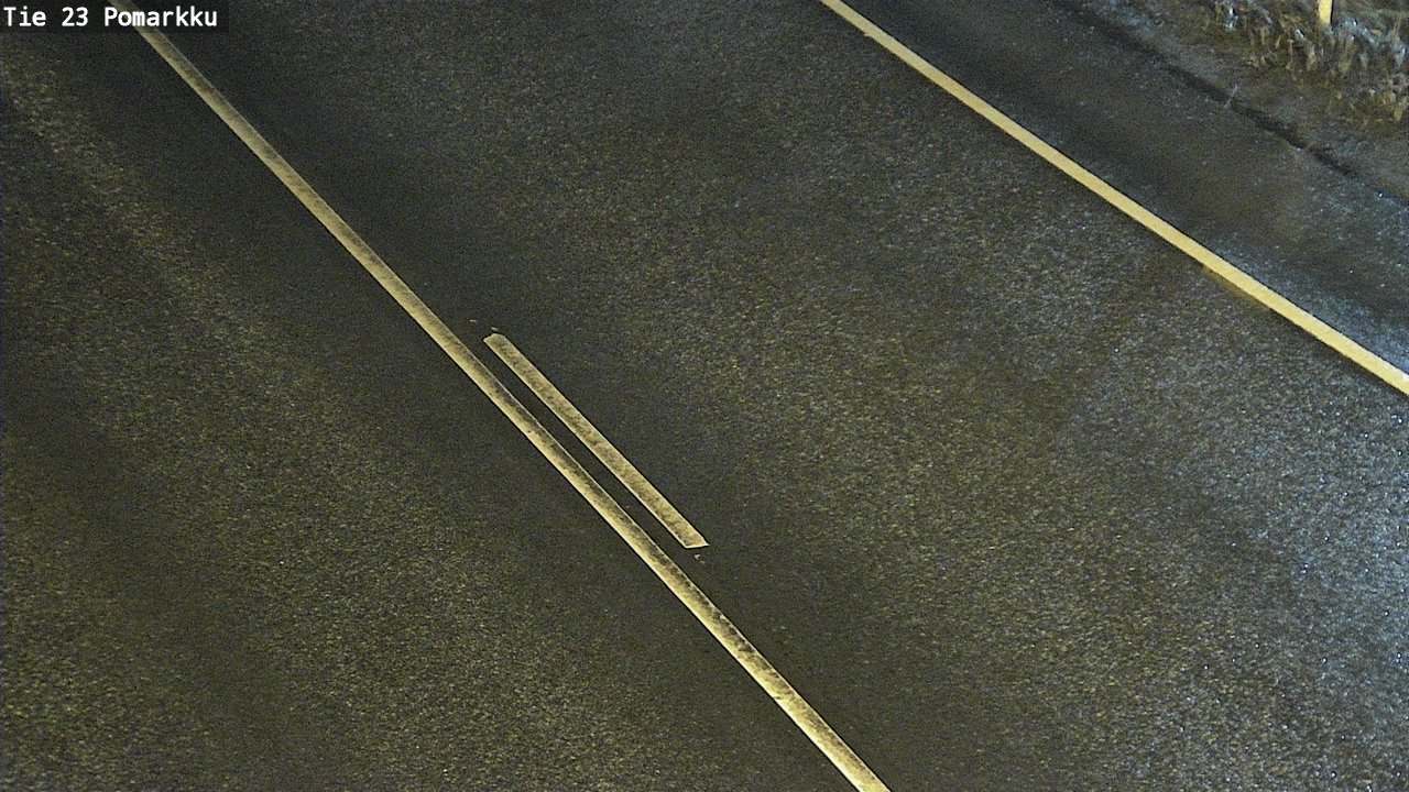 Weather Camera Image Väg 23 Påmark, Pomarkku, Satakunta