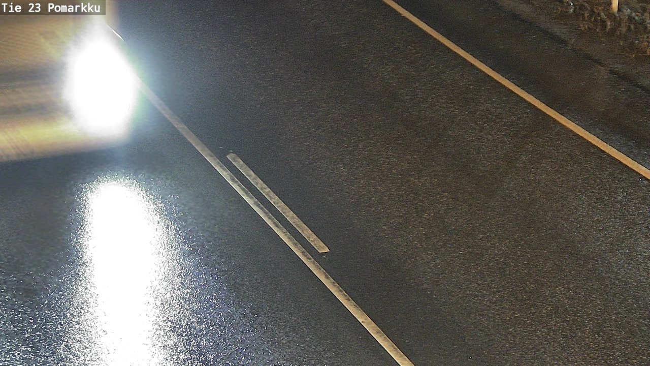 Weather Camera Image Väg 23 Påmark, Pomarkku, Satakunta