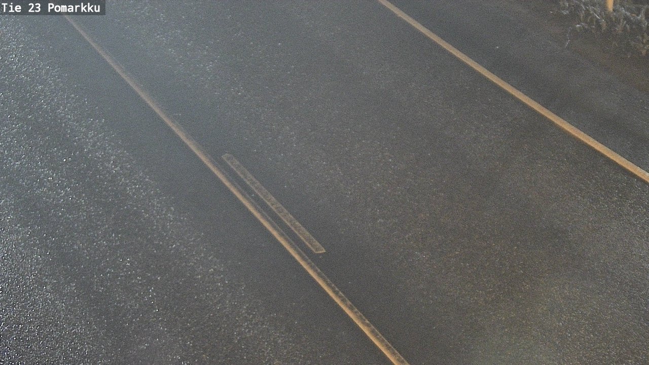 Weather Camera Image Väg 23 Påmark, Pomarkku, Satakunta