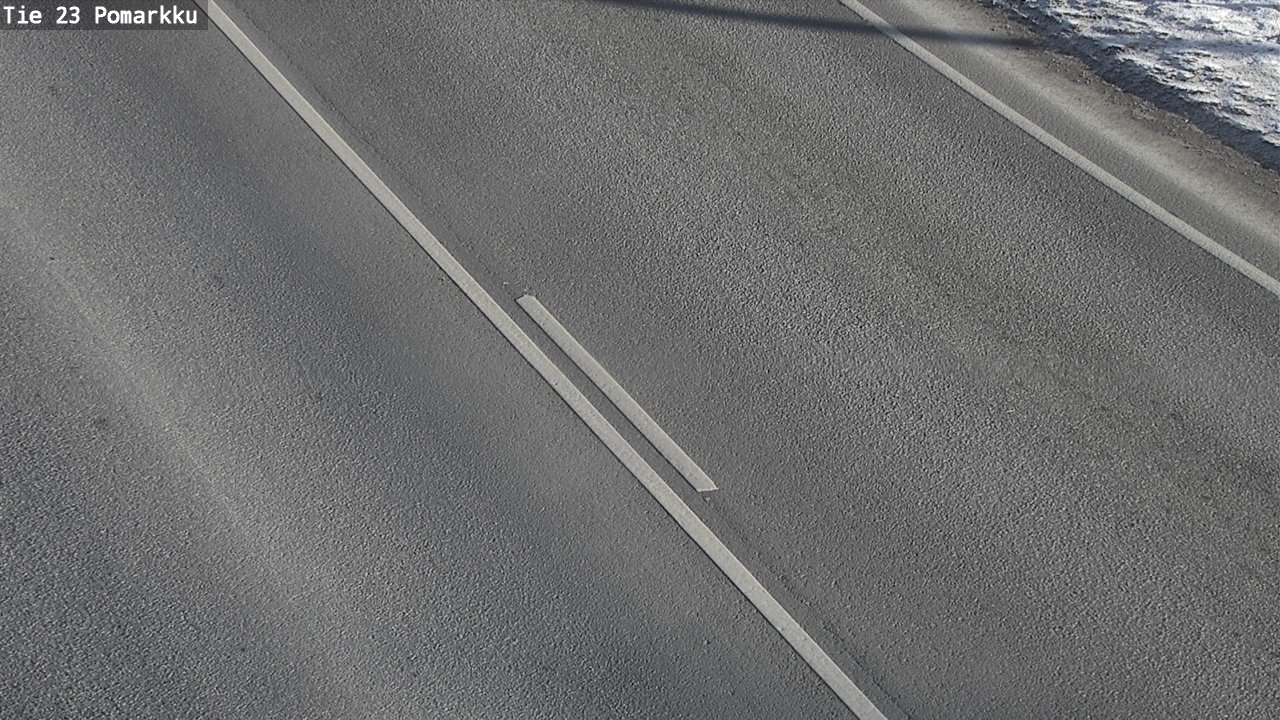 Weather Camera Image Road 23 Pomarkku, Pomarkku, Satakunta