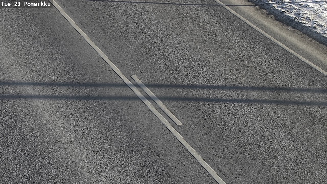 Weather Camera Image Road 23 Pomarkku, Pomarkku, Satakunta