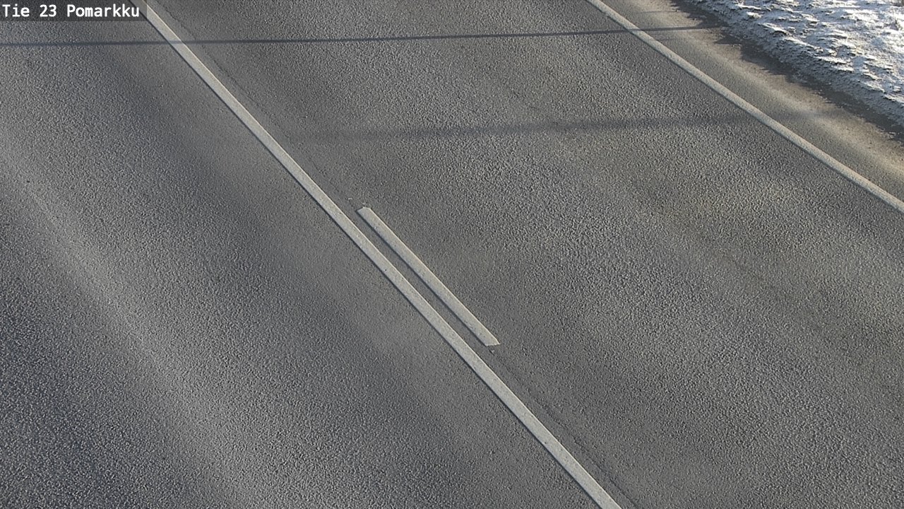 Weather Camera Image Road 23 Pomarkku, Pomarkku, Satakunta