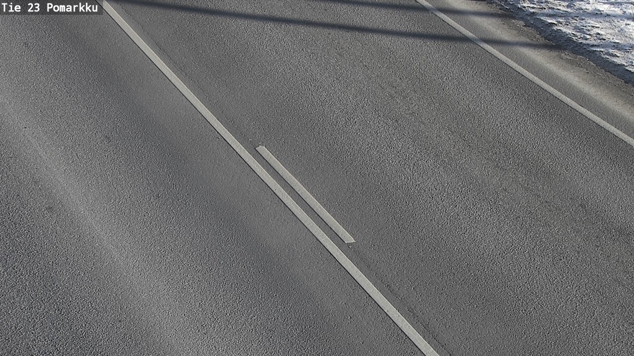 Weather Camera Image Road 23 Pomarkku, Pomarkku, Satakunta