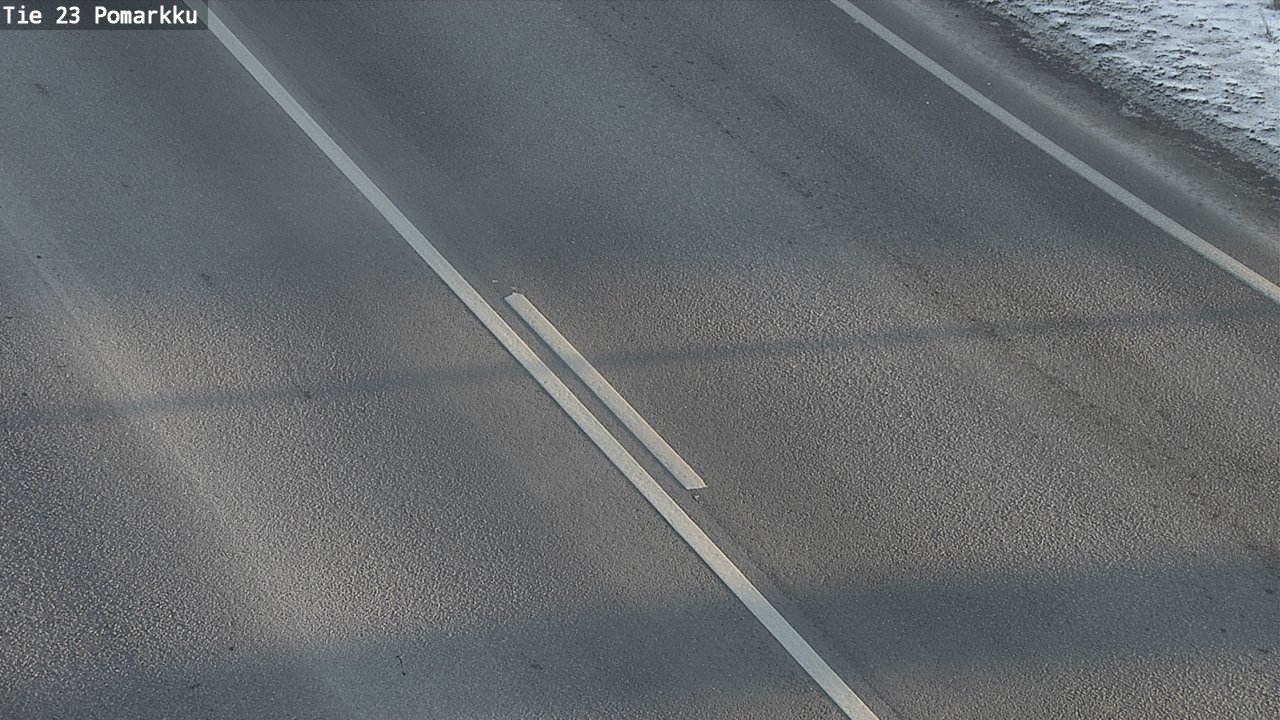 Weather Camera Image Road 23 Pomarkku, Pomarkku, Satakunta